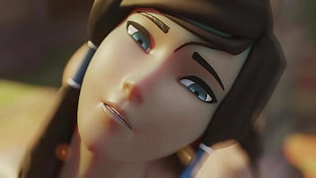 She is obsessed with desire.. Cute girl fucks with different