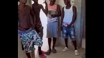 GANGBANG IN A HOUSE UNDER CONSTRUCTION WITH A LOT OF