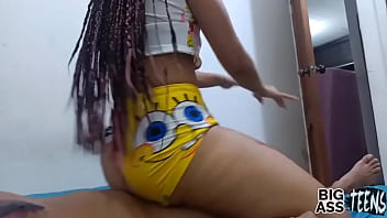 My stepsister gets the wrong bed, I look at her