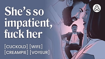 Amateur wife shared with friend | Husband watches her fuck