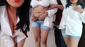 College Trainee Nurse Sucking Doctor bbc dick in private cabin