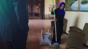 ARABS EXPOSED - Poor Janitor Gets Extra Money From Boss