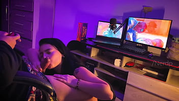 My friend saw me playing and tried to distract me