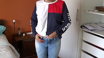 Our maid, a 58-year-old Latin step mother, in her bedroom