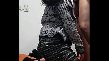 My from Guatemala discovers me while I'm spying on her