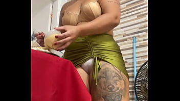 Feeding my husband well, so he can have dessert later