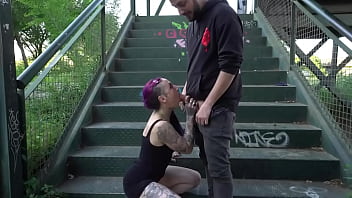 Barbara is crazy for EXHIBITIONISM! She doesn't care when there's