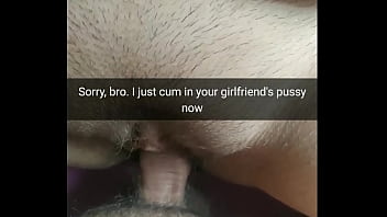 Your girlfriend allowed him to cum inside her pussy in