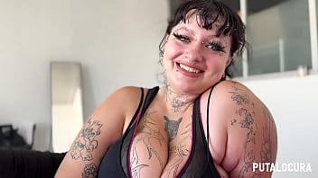 PutaLocura - Busty Goth BBW Deedee Talking and Fucking Hard