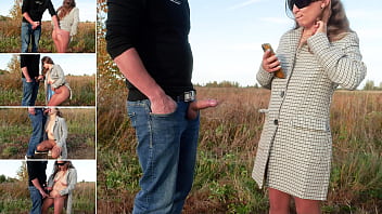 SHE FOUND HER LOVE! An exhibitionist in Pantyhose met a