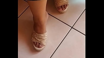 Mature Latina shows off her big natural tits, my busty