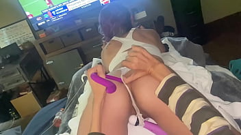 Hot ass shy brunette beatifal counselor girl letting me play