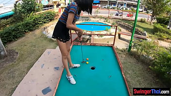 Amateur Asian teen with big boobs fucked after a day