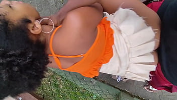 MY FRIEND'S EX FUCKED ME IN THE SQUARE