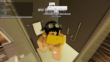 Fucking my best friend in roblox