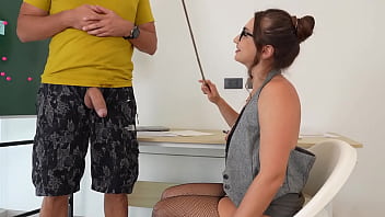 Hardcore sex with the teacher after class!