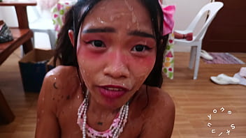 Annoying tiny cockroach disturbing me while I suck my own