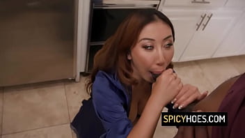 Sexy asian wife gets her asshole destroyed by a BBC