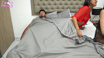 My stepsister invites me to her house, the three of