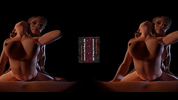 VReal 18K Double Penetration with Anal Strapon - FFM Threesome