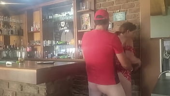 Brunette MILF gets fucked from behind