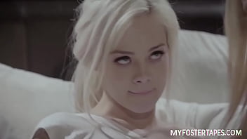 Hot stepdaughter sleeps with her new Foster parents to take