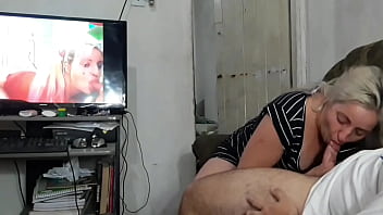 Catches boy in the act hitting one and makes him