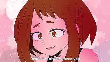 Uraraka is fucked by Midoriya after she declares her love
