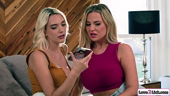 Im sucking my gfs big tits during a survey and