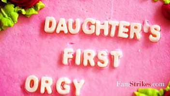 18th Birthday step FAMILY ORGY! - Wendy Raine, Madison Wilde,