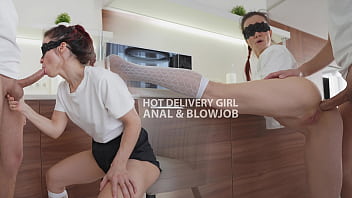 The hot delivery girl lost my pizza, but she has