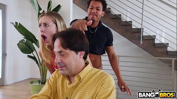 BANGBROS - Young Haley Reed Fucks Boyfriend Behind Her Dad&rsquo;s