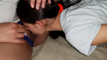 Lesbian seduced her straight neighbor and brought her to orgasm