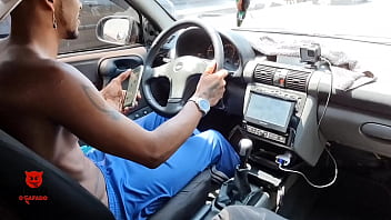 Got into a stranger's car, gave it to him and