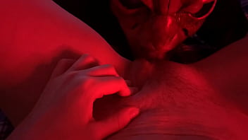 The pussy-eating demon attacks me while I'm alone at home.