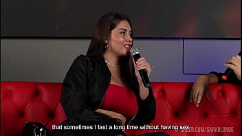 I fuck a fan during a TV interview with my