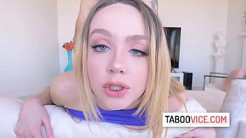 18yo blonde teen lose her virginity with stepdad - Nikole