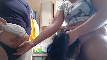 My Step Sister Lost Her Girlfriend at Cards - Lesbian