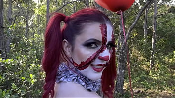 The Clown took it in the ass