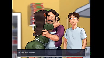 Summertime Saga ep 90 - Making Pizzas with the Hot