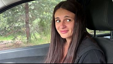 A modest girl showed her tits and opened her ass