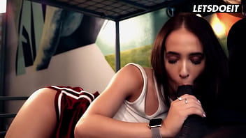 Lucky Teen Gets to Fuck BBC Roommate While on Vacation