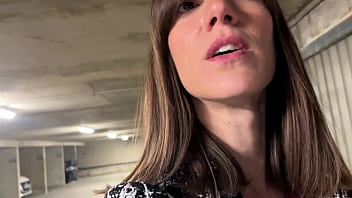 I followed my fan Antoine to the public parking lot