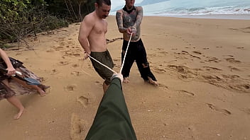 2 pirates fucked sailors after the shipwreck