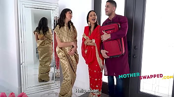 Latina Desi Step Mom Swap - Sasha Pearl, Brandy Salazar,