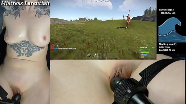 Rust Naked Gaming Stream Part 1 Goth Gamer Girl 