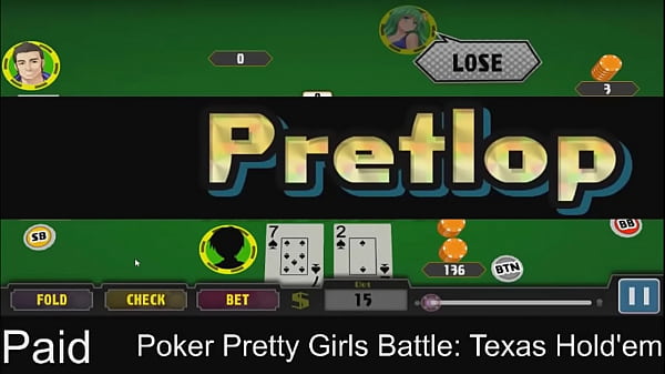 Poker Pretty Girls Battle: Texas Hold'em part05