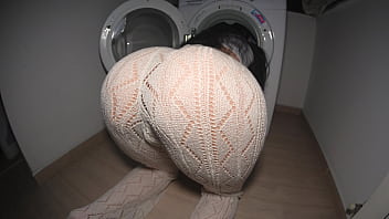 Stepsister seduced me with her round ass. My big cock