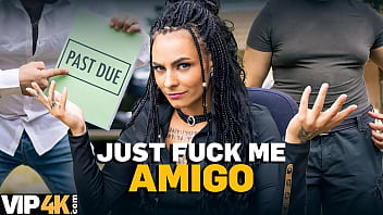 VIP4K.  Babe with pierced nipples and tattoos fucks in