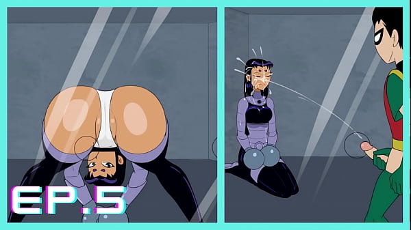 Blackfire becomes a slave and shows her ass 8Titans Episode